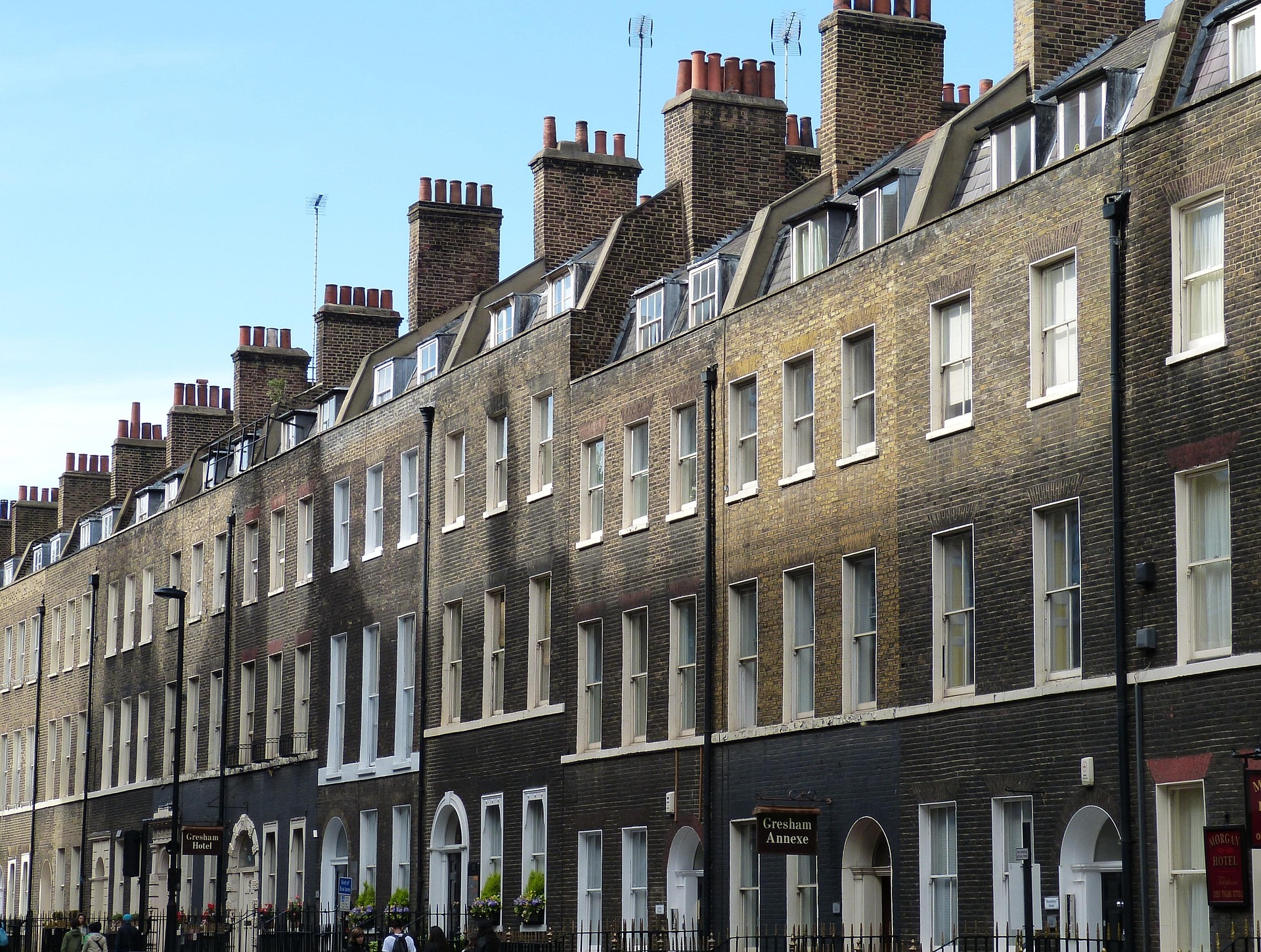 Photo of a row of terraced houses